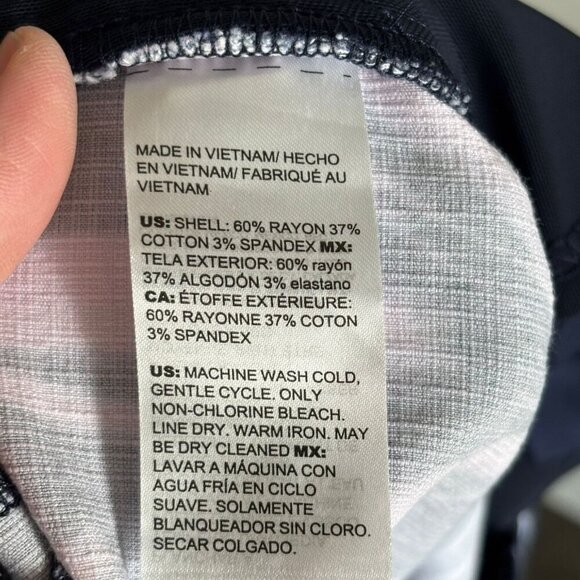 Chicos womens Tropical Printed Shorts Blue Size 3 - Picture 7 of 11